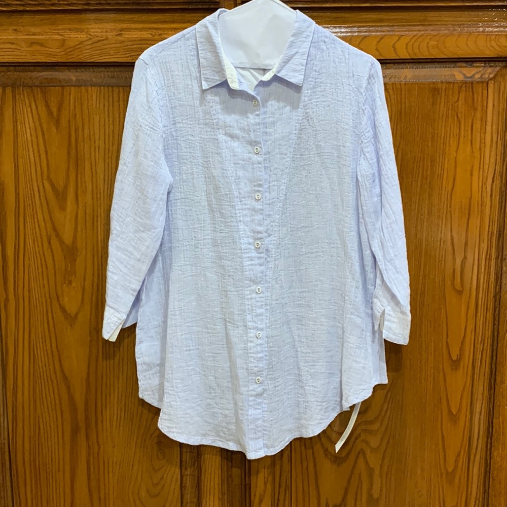 Poetry Linen & Cotton Shirt